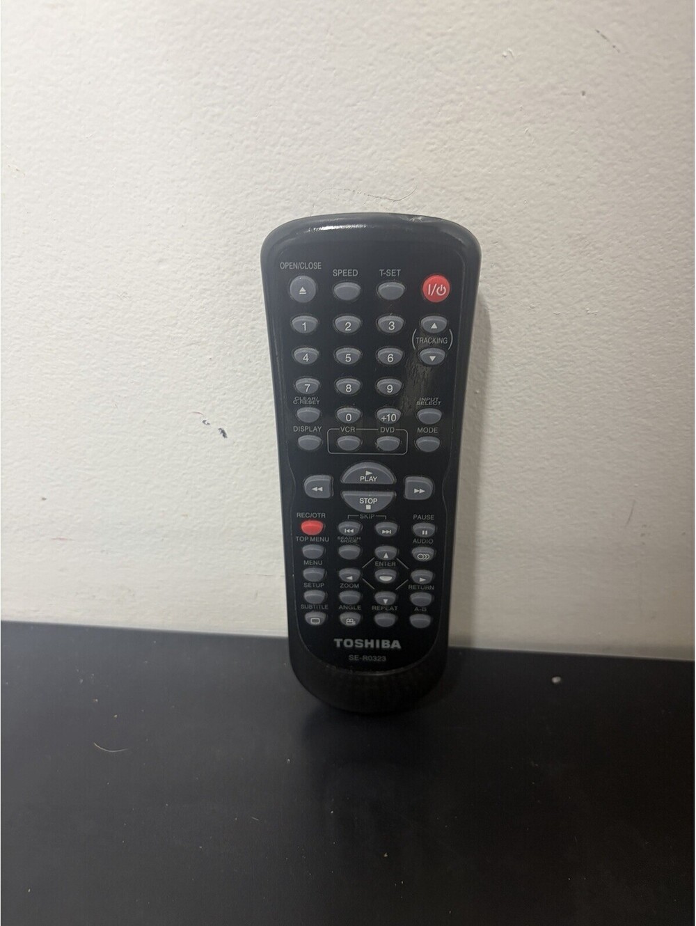 Toshiba SE-R0323 DVD/VCR Combo Remote Control